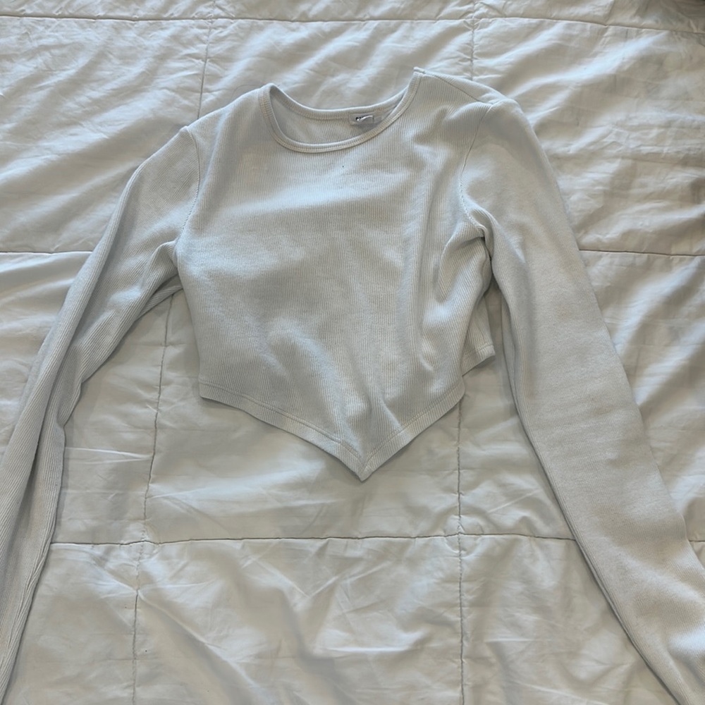 GARAGE bandana cut crop top